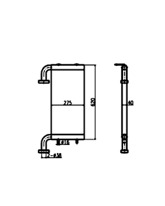 Hydraulikölkühlerbaugruppe 21W-03-41120 21W0341120 für Komatsu-Bagger PC78MR-6 PC78US-6 PC78UU-6