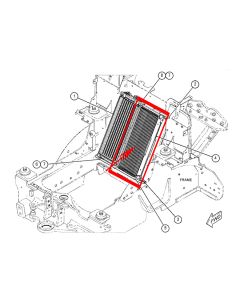 Hydraulic Oil Cooler CA4432538 443-2538 4432538 For Caterpillar CAT Engine C3.3B Caterpillar Wheel Loader 906M 907M 908M