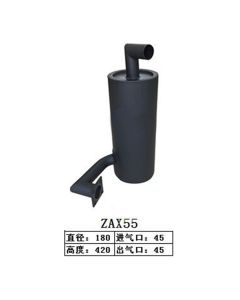 Muffler Silencer 4445483 for Hitachi Excavator ZX55UR ZX55UR-HHE