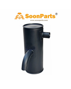 Muffler Silencer VOE 14575313 VOE14575313 for Volvo Excavator EC55C EC60C Engine D3.1DCAE2