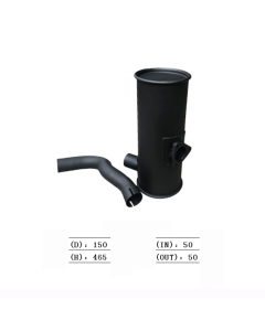 Silencieux d'échappement 267-1034 2671034 pour pelle Caterpillar CAT 305 C CR moteur S4Q2T