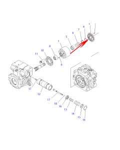 Plate Valve 720-2M-13233 7202M13233 For Komatsu Bulldozers D39EX-22 D39PX-22 D31EX-22 D37PX-23 D31PX-22 D37EX-23