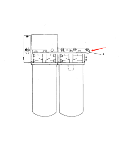 Support de séparateur d'eau et d'huile 1W-2644 1W2644 pour pelle Caterpillar 5130 5130B moteur 3508B 3512B 3516B