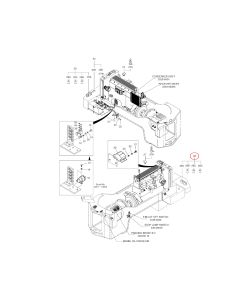 Rear lamp L.H 2534-1159E 25341159E For Doosan Mega 160 200-V 250-V 300-V 400-V 500-V