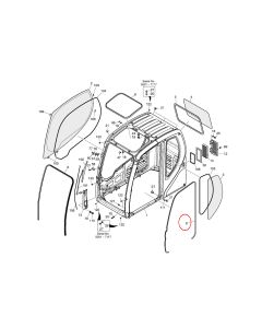 Strip Body 162-00039A 16200039A For Doosan Excavator DX140LC DX160LC DX170W DX180LC DX190W DX210W DX225LC DX230LC DX235NLC DX300LC DX255LC