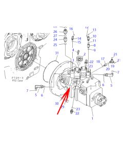 Hydraulic Pump Ass'y 708-2L-00280 7082L00280 For Komatsu Excavator PC2000-8