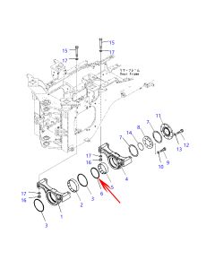 Packing 425-46-32360 4254632360 For Komatsu Wheel Loader WA500-6