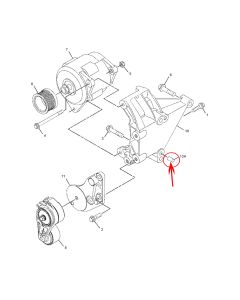 Pin CA1619820 161-9820 1619820 For Caterpillar CAT Engine 3054 3056 3054B 3056E C4.4 C6.6 C7.1 Caterpillar Motor Grader 120M 2
