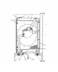 Radiator CA1119336 111-9336 1119336 CA1119340 111-9340 1119340 For Caterpillar CAT Engine 3046 Caterpillar Track-type Tractor D3C III