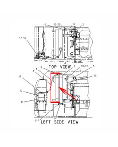 Radiator CA1192036 119-2036 1192036 For Caterpillar CAT Engine 3054 Caterpillar Excavator 315 317