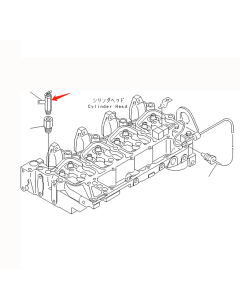 Absperrventil 203-977-4130 201-54-24130 für Komatsu Bagger PC40-1 PC40-2 PC40-3 PC40-5 PC40-6 PC40-7 PC40R-7 PC40T-7 PC45-1 PC50UD-2 PC50UG-2 PC50UU -1 PC50UU-2