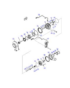 Turbocharger 6507-11-5010 6507115010 For Komatsu Excavator PC490LC-10