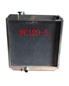 Núcleo de radiador de agua ASS'Y 203-03-56120 203-03-51110 203-03-56360 para excavadora Komatsu PC100-5 PC120-5 PC130-5 motor 4D95