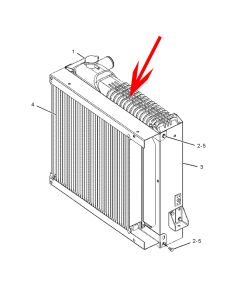 Water Radiator CA1862723 186-2723 1862723 For Caterpillar Engine 3054 Caterpillar Pneumatic Compactor PF-300C PS-150C