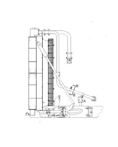 Radiador de tanque de agua 120-9506 1209506 para generador Caterpillar CAT 3508 3508B 3512 3512B 3516B