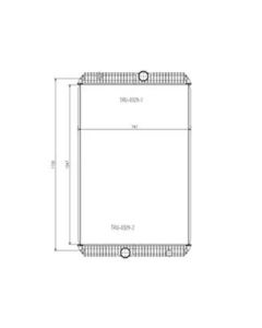 Water Tank Radiator 599-2537 CA5992537 5992537 For Caterpillar CAT Engine C7.1 C9 C9.3 Caterpillar Wheel Loader 972L 966L 950L