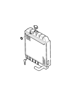Radiateur de réservoir d'eau ASS'Y 2202-9033G 22029033G pour pelle Doosan/Daewoo SOLAR 280LC-III