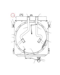 Water Tank Radiator CA7N7510 7N-7510 7N7510 For Caterpillar CAT Engine 3408 Caterpillar Track-Type Tractor D8L