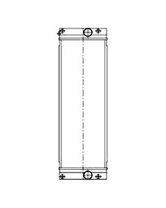 Noyau de radiateur de réservoir d'eau VOE14636992 pour pelle Volvo EC250D
