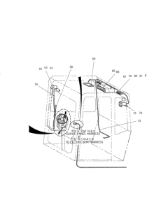 Motor de limpiaparabrisas 2538-9010 para excavadora Doosan Daewoo SOLAR 50W-III
