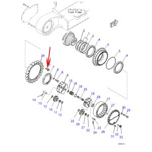 10Pcs Bolt 207-27-K1120, 20727K1120 For Komatsu Excavator PC150-6K PC160-6K PC180LC-6K PC250LC-6LE PC300-5C PC310LC-5 PC400-5D PC410LC-5 PC180NLC-6K from www.soonparts.com