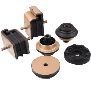 6 PCS Engine Mounting Rubber Cushion Isolator 4334526 4426636 4426637 for John Deere Excavator 135C