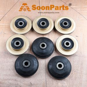Buy 8 PCS Engine Mounting Rubber Cushion 161-00550 161-00551 for Doosan Daewoo Excavator SOLAR 255LC-V from WWW.SOONPARTS.COM online store