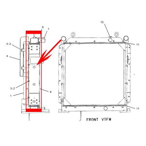 Radiator CA1626274, 162-6274, 1626274, CA2108058, 210-8058, 2108058 For Caterpillar Excavator 365B 365B II 365B L Caterpillar Engine 3196 from www.soonparts.com