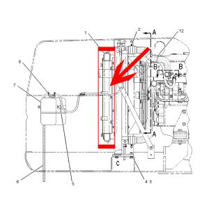 Radiator CA1968231, 196-8231, 1968231, CA1949850, 194-9850, 1949850 For Caterpillar Mini Hyd Excavator 307C 307C SB from www.soonparts.com