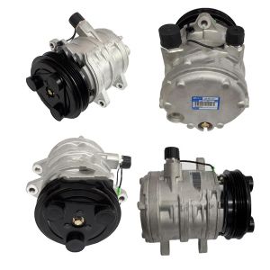 A/C Compressor PH91V00004F1 for Kobelco Excavator 30SR 30SR-3 30SR-5  35SR 35SR-5 50SR 50SR-3  50SR-5 SK55SRX