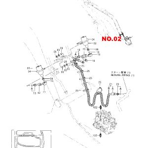 Accumulateur 4379727 pour pelle Hitachi EX200-5 ZX200 ZX210H ZX240-AMS