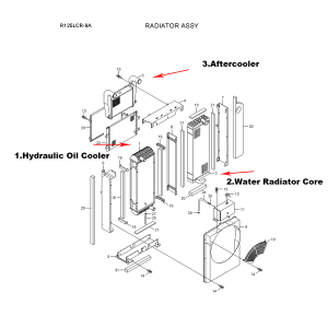 Luftkühler-Ladeluftkühler-Nachkühler-11q4-46231-11q446231-für-Hyundai-Bagger-r125lcr-9a-r145cr-9-r145cr-9a