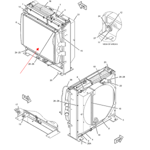 aircooler-intercooler-aftercooler-245-9209-2459209-for-caterpillar-excavator-cat-324d-325d-329d