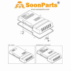 Buy Engine Hood 71Q6-51002 71Q651002 for Hyundai Excavator R210LC-9 from WWW.SOONPARTS.COM online store