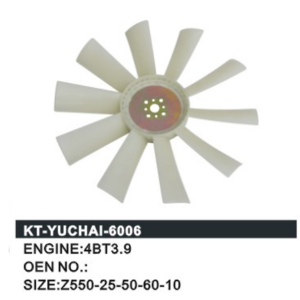 Buy Cooling Fan Blade 3912753 for Vermeer Trencher RT1250 with Cummins Engine 4BT 4BT3.9 from soonparts