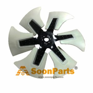 Buy Fan Cooling Blade 600-635-0800 600-635-0801 for Komatsu Excavator PC300 PC300-3 PC300-5 PC310-5 Engine S6D125 SA6D108 SA6D110 from soonparts online store