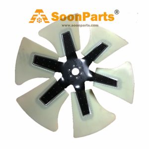Buy Fan Cooling Blade LC75S00003P1 for Kobelco Excavator SK485-8 SK350-9 SK485LC-9 SK350-8 SK485-9 Hino Engine J08E from soonparts online store