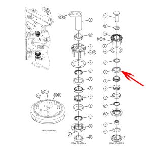 Cap Roller Bearing CA1B3934 1B-3934 1B3934 For Caterpillar CAT Engine C7.1 Caterpillar Wheel Loader 966H 966K 966M 966M XE 970F 972G 972G II 972H 972K