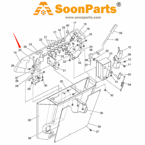 Console (R) Harness Wiring Harness 4655103 for Hitachi Excavator EX1900-6 EX2500-6 EX2600-6BH EX2600-6LD EX3600-6