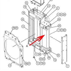 Core As-Aftercooler CA3615194, 361-5194, 3615194 For Caterpillar CAT Engine C4.4 Caterpillar Excavator 315F L 314F 314E CR 314E LCR from www.soonparts.com