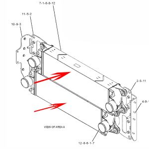 Core As-Aftercooler CA4214021, 421-4021, 4214021 For Caterpillar Track-type Tractor D10T2 Caterpillar CAT Engine C27 from www.soonparts.com
