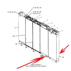 Core As-Oil Cooler CA4432101, 443-2101, 4432101, CA5391527, 539-1527, 5391527 For Caterpillar Engine C18 C15 Caterpillar Excavator 374F L from www.soonparts.com