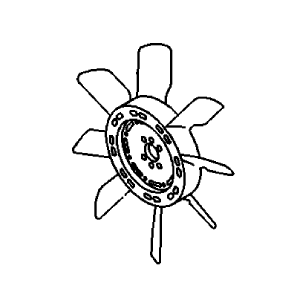 Fan Cooling Spider 1136602101 for Hitachi Wheel Loader LX80