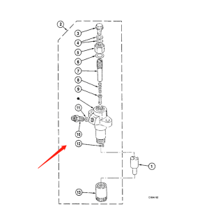 Buy Fuel Injector Holder 289688A1  for Case Excavator 9021 9013 from soonparts