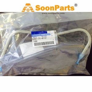 Buy Fuel Supply Tube 6261-71-4112 6261-71-4110 for Komatsu Excavator PC600-8 PC650LC-8E0 PC700LC-8R PC800-8 PC850-8 Engine 6D140 from soonparts online store