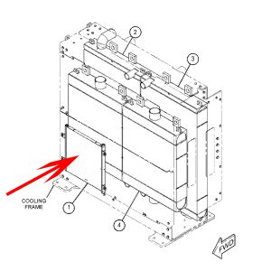 Fuel Cooler CA3756170 375-6170 3756170 For Caterpillar CAT Engine C27 C32 Caterpillar Track-Type Tractor D10T2
