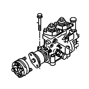 Pompa iniezione carburante 87361319 per escavatore Case CX700 CX700B CX800 CX800B