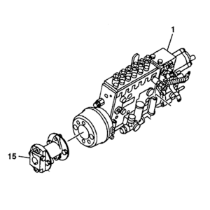 Pompe d'injection de carburant 87426951 426268A1 pour pelle CX800 avec broche DAC0780101 - DAC0780106