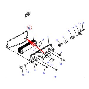 Gasket 6210-61-2811 6210612811 For Komatsu Engine S6D140-1Z S6D140E-2D-6 SA6D132 SA6D140-1FF-G SA6D140E-2D-7 SAA6D140E-6C SDA6D140E