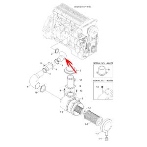 Hose Intake 11ND-20410, 11ND20410 For Hyundai 9-Series Crawler Excavator R800LC-9 R800LC-9 FS Hyundai 7-Series Crawler Excavator R8007AFS R800LC7A from www.soonparts.com